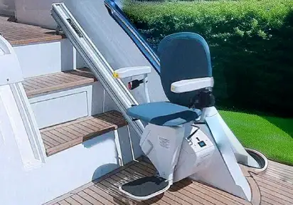 Bespoke Synergy Outdoor Straight Stair Lift